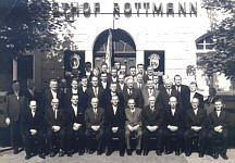 Vor dem Gasthof Rottmann 1963